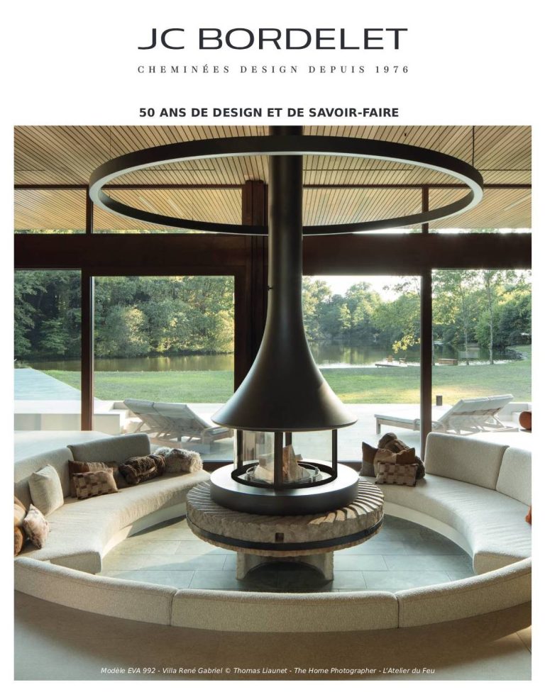 Avril spécial JC Bordelet : 50 ans de cheminées design et d’innovation