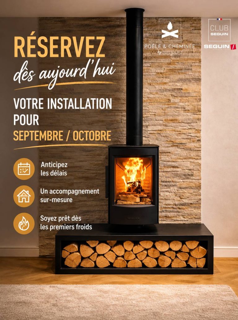 Poêle à bois, poêle à granulés ou cheminée : pourquoi anticiper votre installation dès maintenant ?