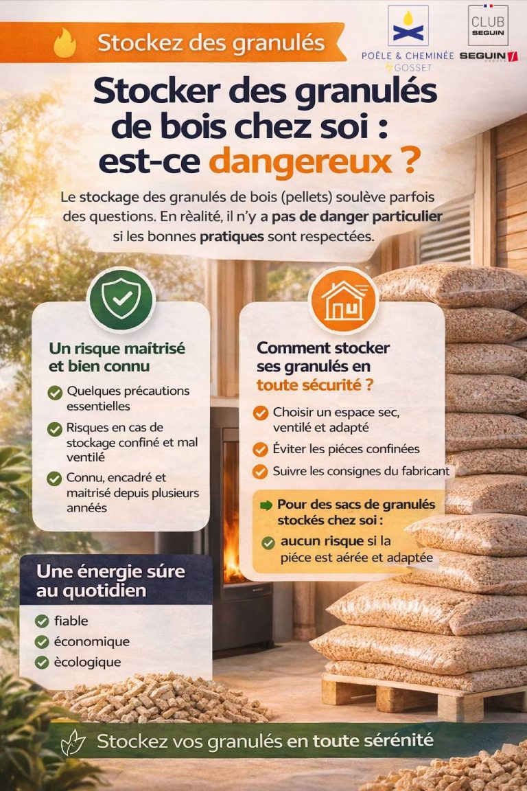 Pellets : pourquoi le stockage est sans danger avec les bonnes pratiques