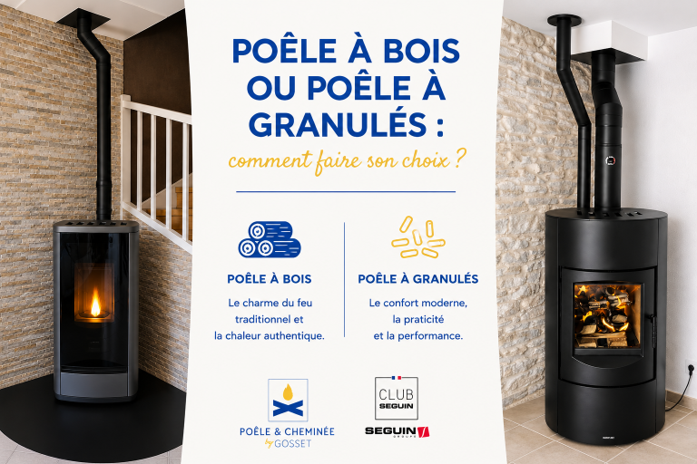 Poêle à bois ou poêle à granulés : comment choisir ?