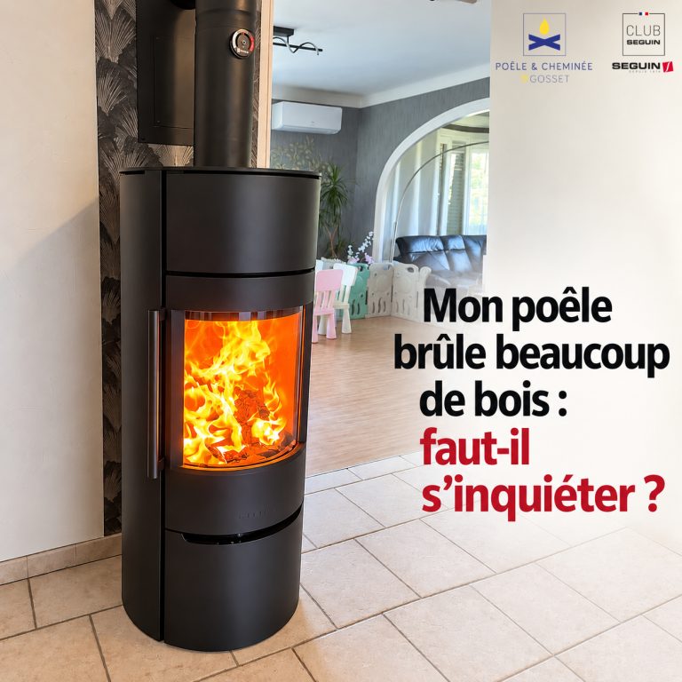 Pourquoi mon poêle consomme-t-il autant de bois ?