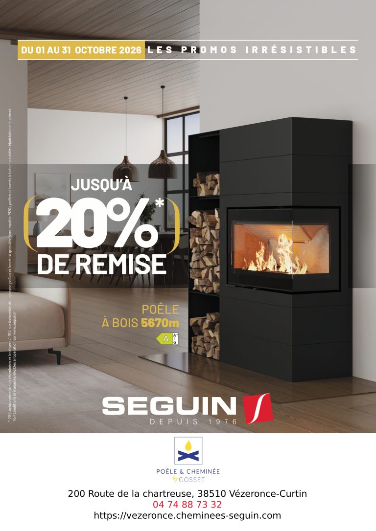 Les Irrésistibles 2026 : profitez des remises SEGUIN à Vézeronce