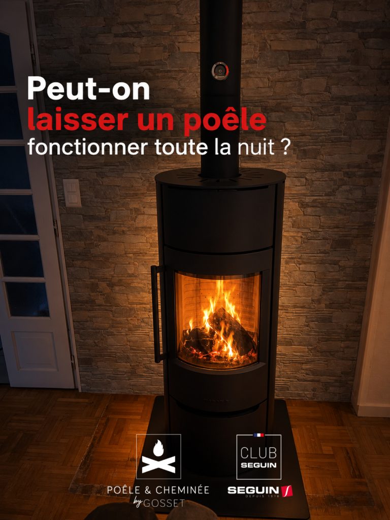 Peut-on laisser un poêle fonctionner toute la nuit ?